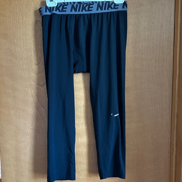 Nike Black Performance Trousers - Picture 1 of 3